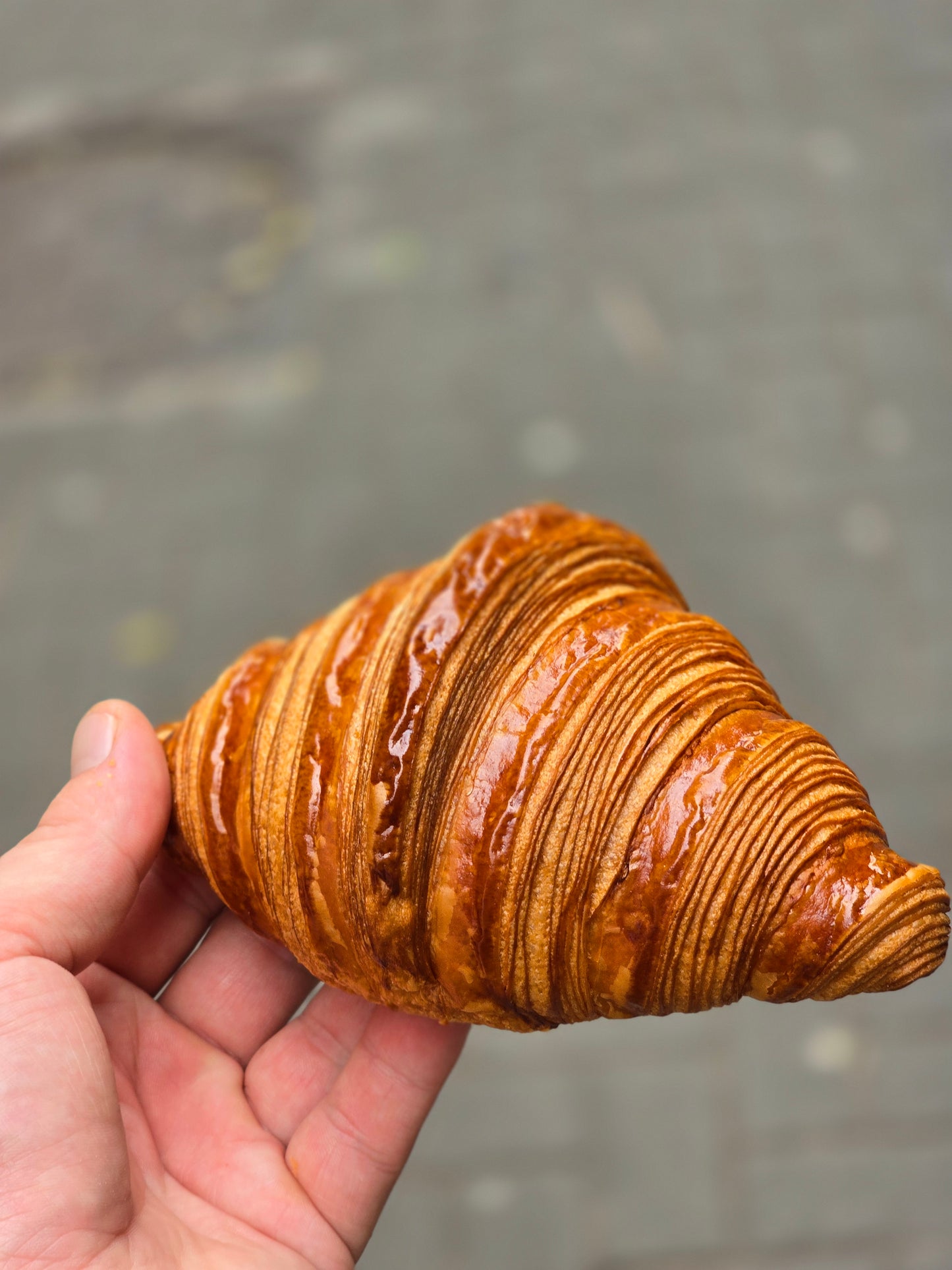 Croissant de mantequilla