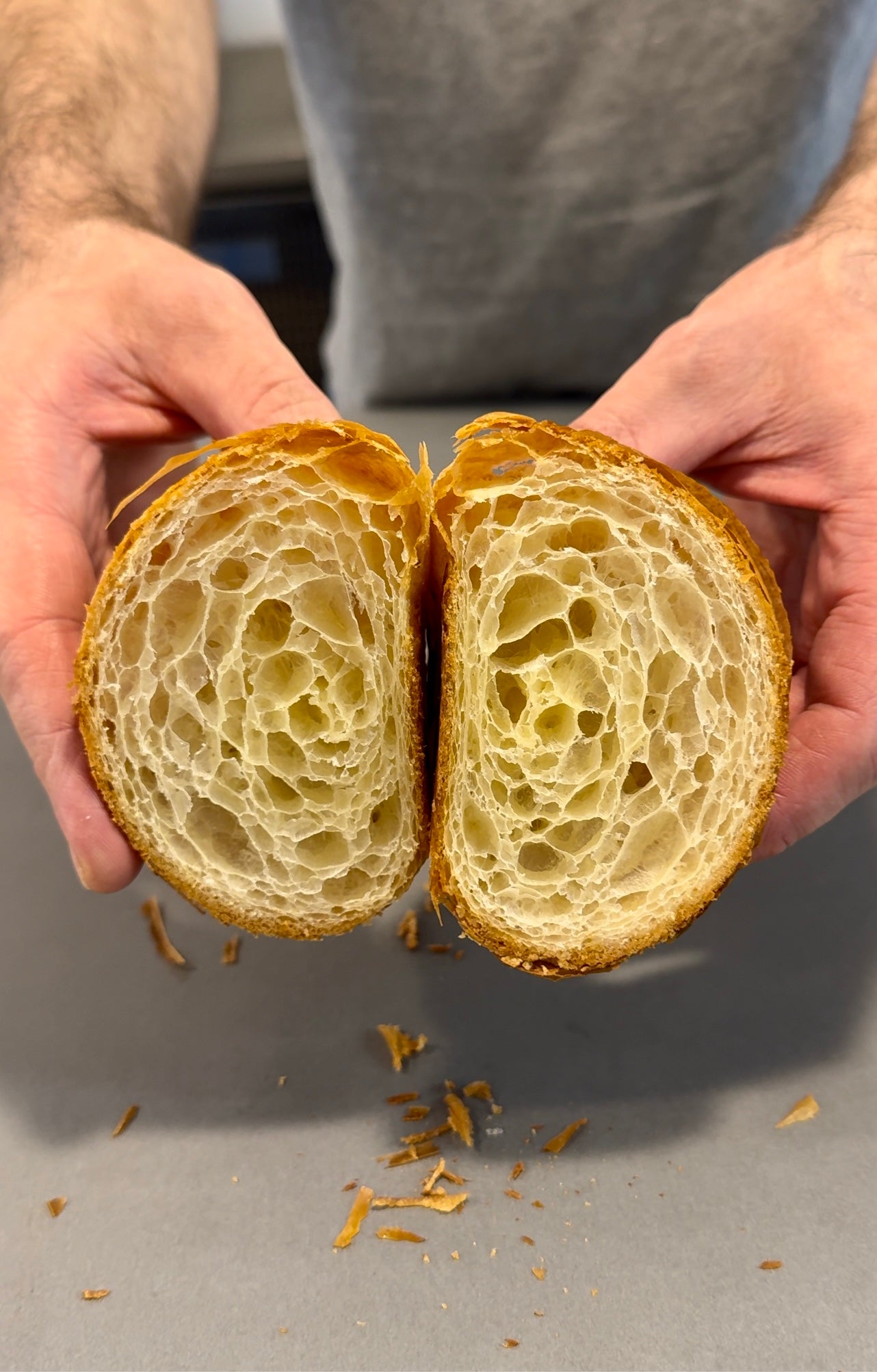 Croissant de mantequilla